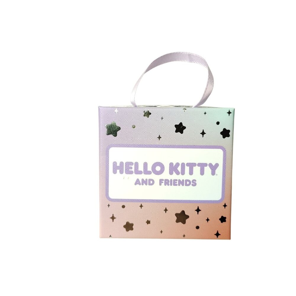 Hello Kitty and Friends Fine Silver-Plated Heart Earrings With Gift Box - Picture 2 of 5